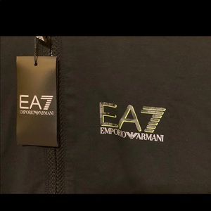 Emporio Armani EA7 sweat jacket sports in black